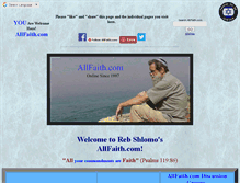 Tablet Screenshot of allfaith.com